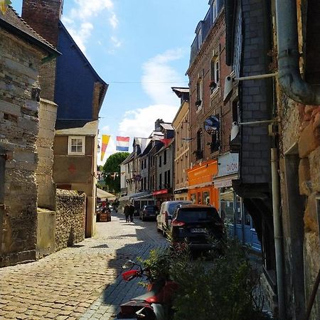 Bel appartement à Honfleur Exterior foto